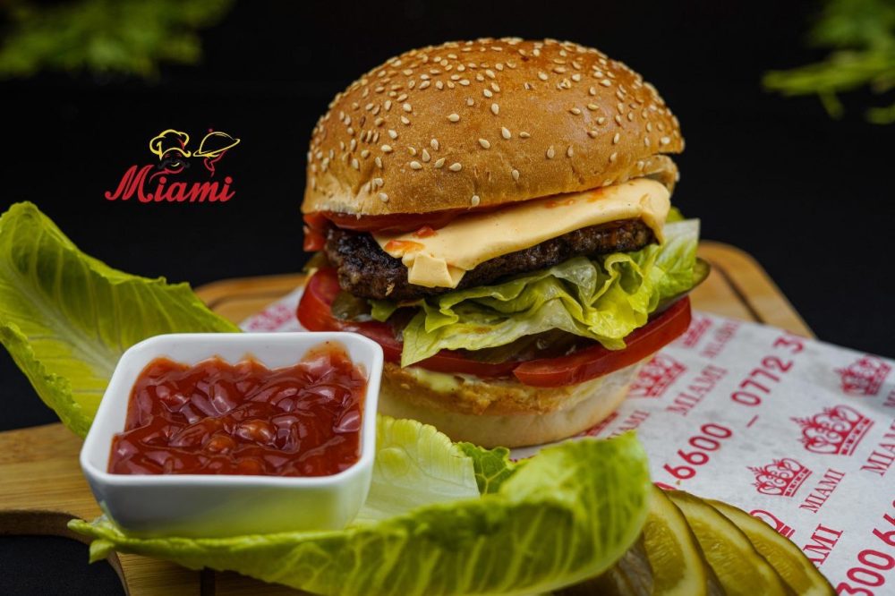 همبركر لحم بل جبن