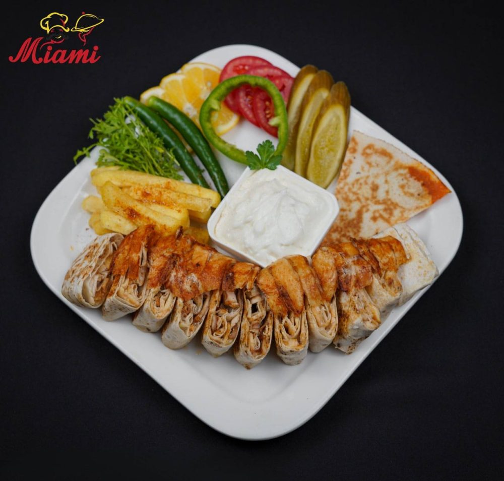 شاورما صاج عربي دجاج