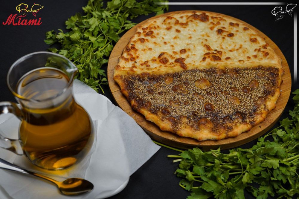 جبنة مع زعتر